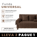 [Llevá 2 y Pagá 1] Funda Universal para Sofá 100% Algodón (¡Diseño Único!) + regalos: 2 almohadones