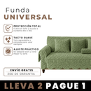 [Llevá 2 y Pagá 1] Funda Universal para Sofá 100% Algodón (¡Diseño Único!) + regalos: 2 almohadones