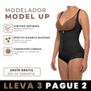 [Leve 3 e Pague 2] Modelador Corporal Model Up – Define a cintura, realça os glúteos e modela as coxas!